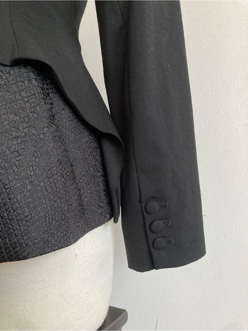 Altuzarra Black Tailored Peplum Blazer - Picture 4 of 11